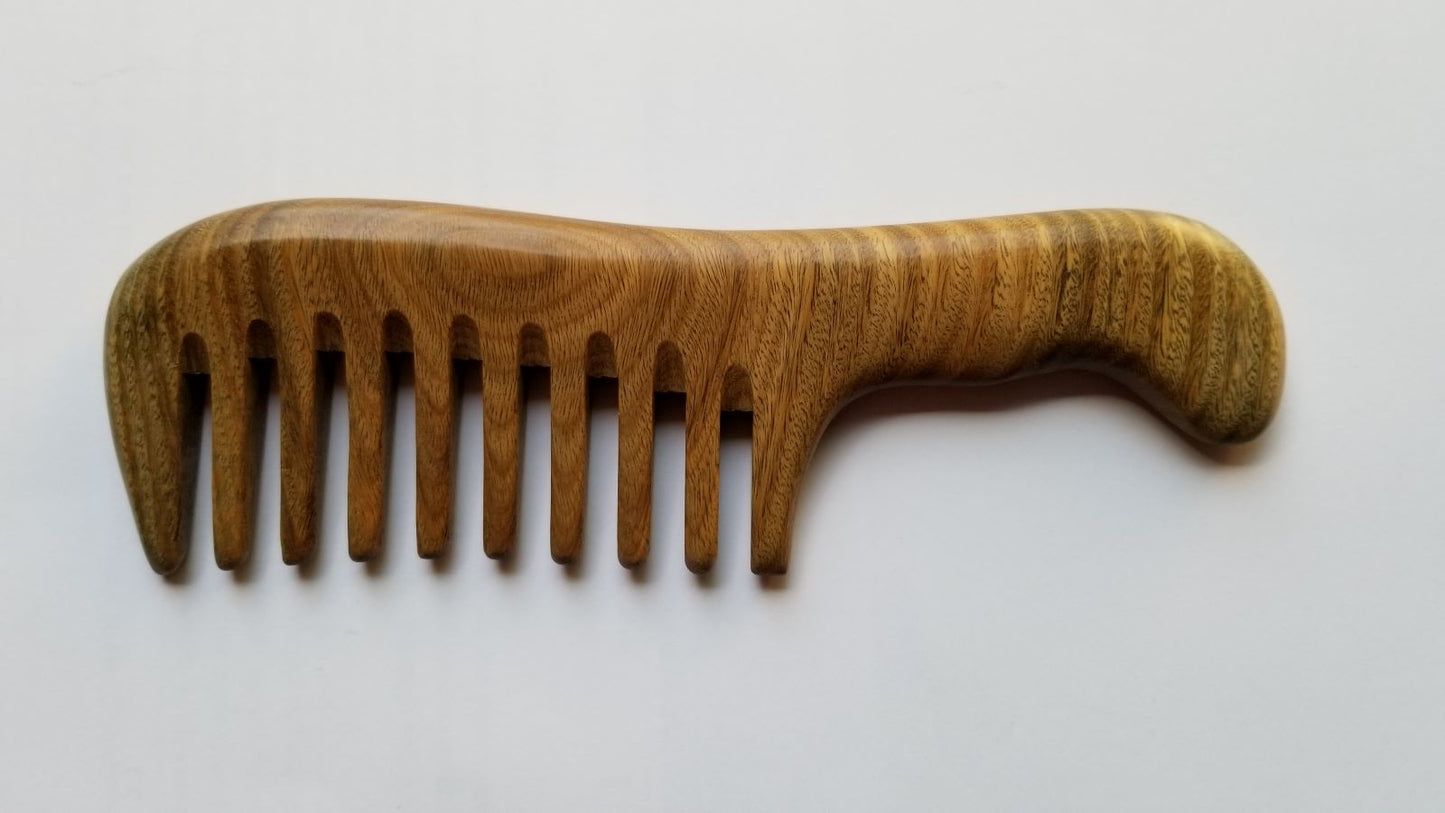 Araki Curly Hair Wood Comb