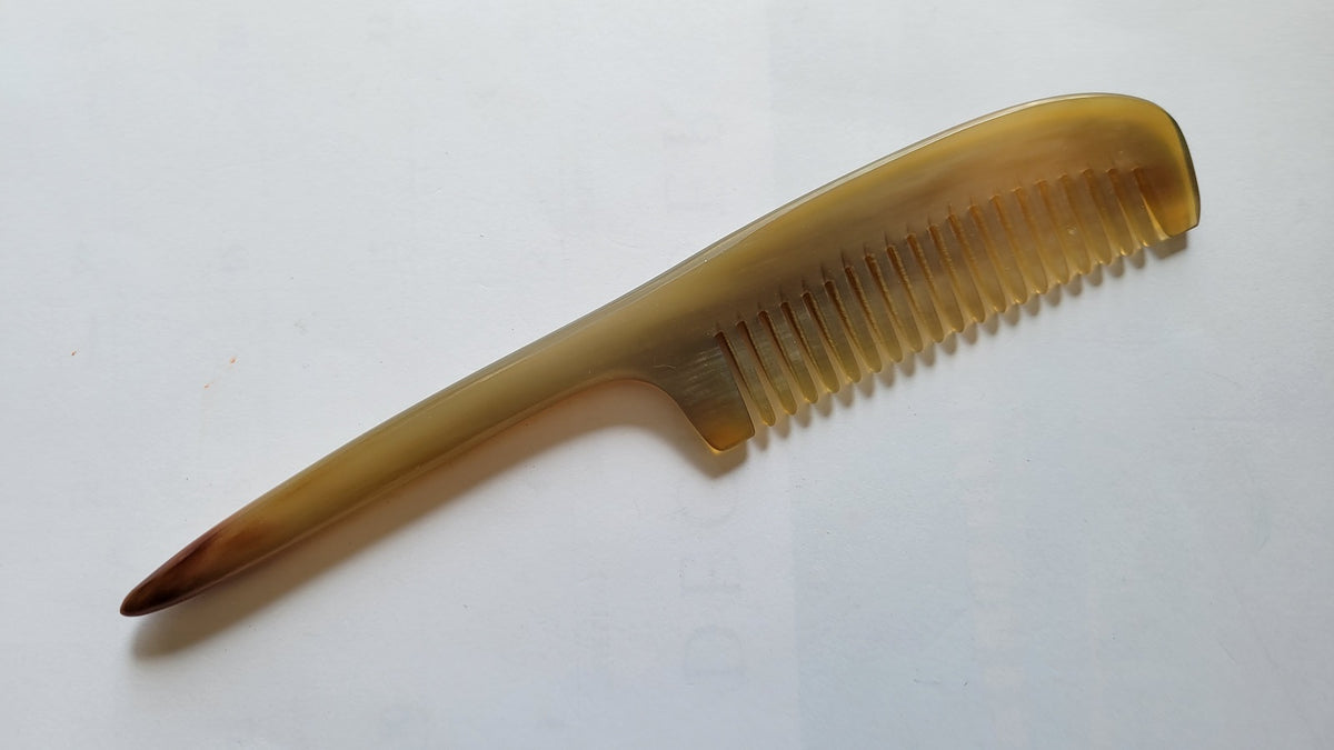 Yak Horn Rat Tail Comb