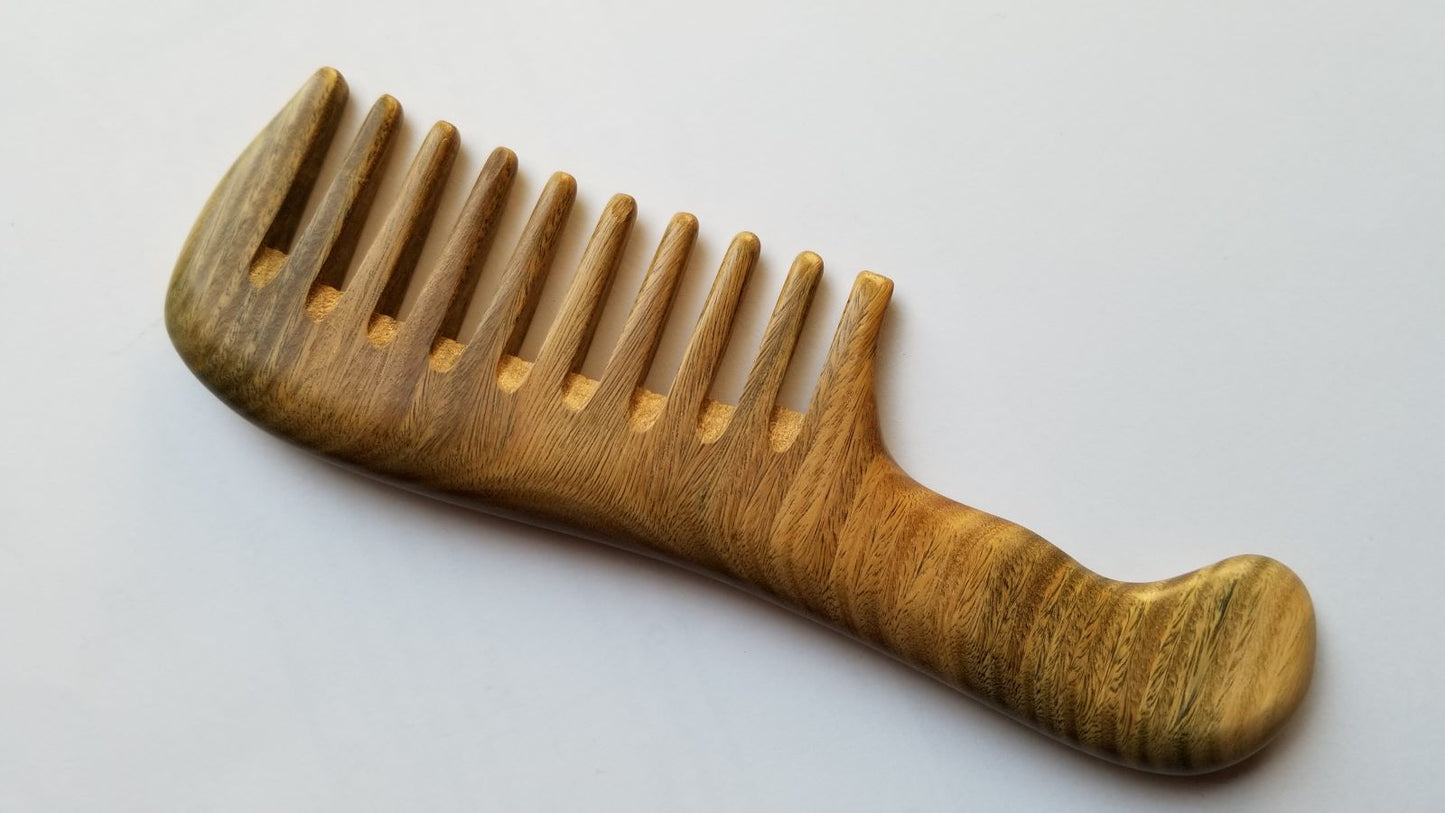 Araki Curly Hair Wood Comb