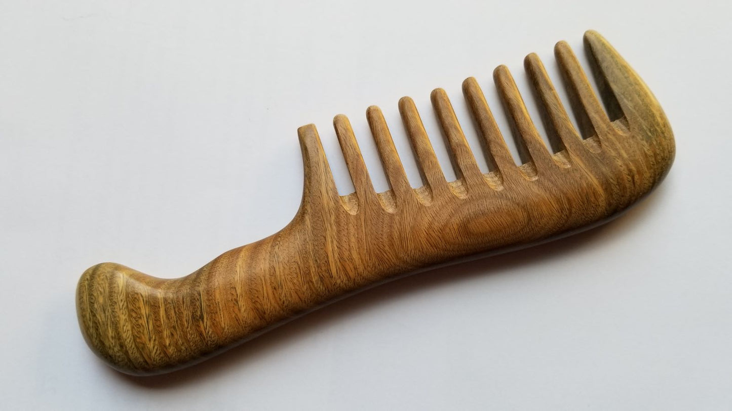 Araki Curly Hair Wood Comb
