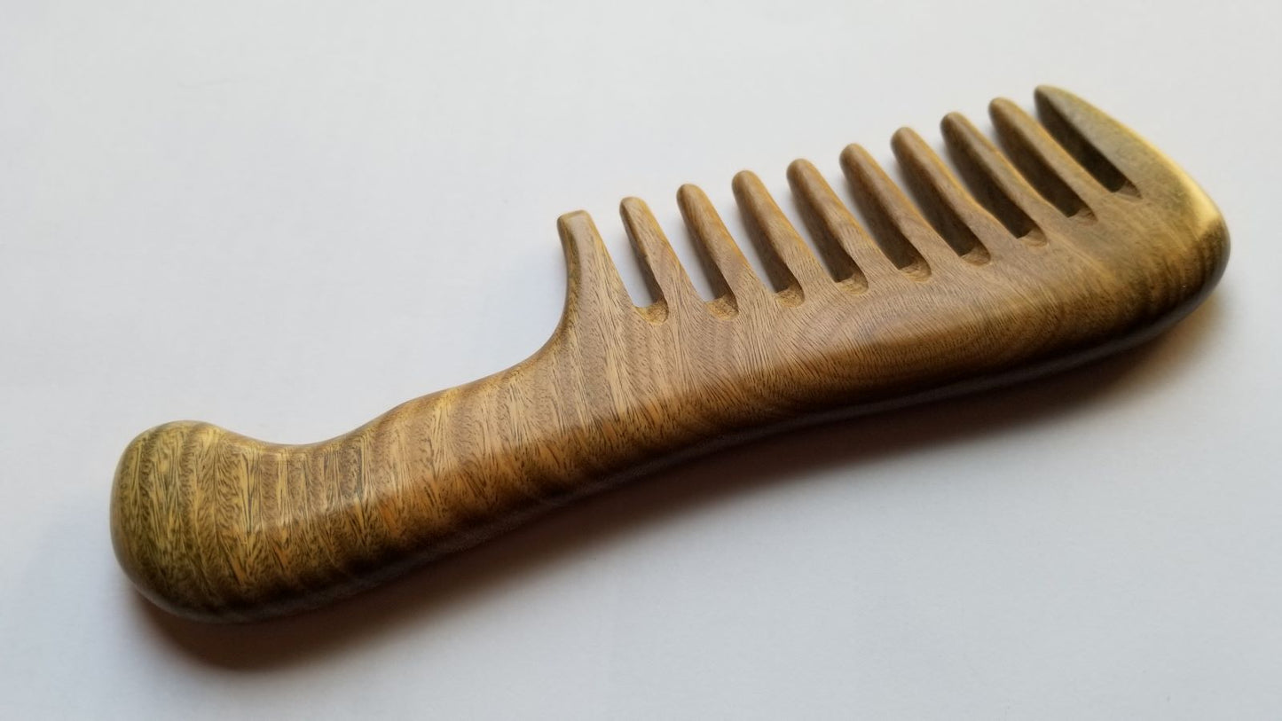 Araki Curly Hair Wood Comb