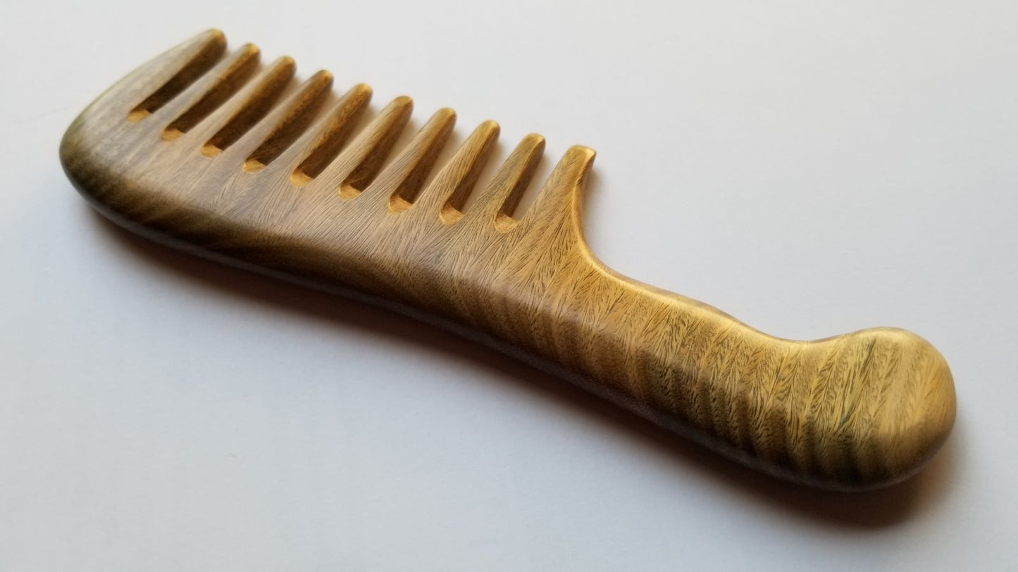 Araki Curly Hair Wood Comb