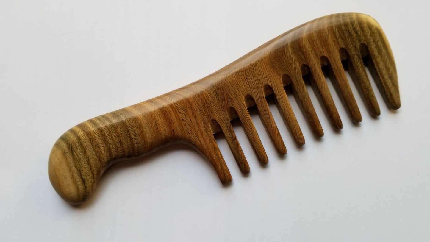 Araki Curly Hair Wood Comb