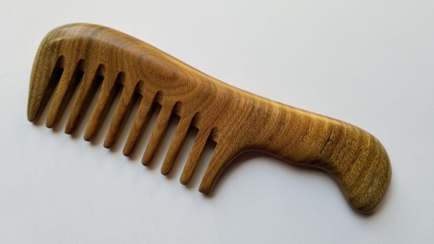 Araki Curly Hair Wood Comb