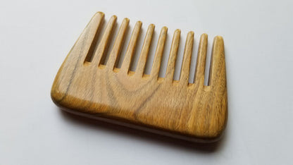 Sandalwood Palm Comb - Wide Teeth