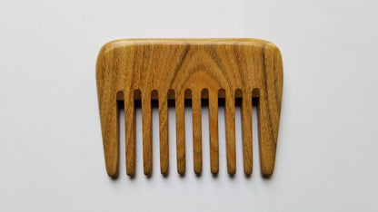 Sandalwood Palm Comb - Wide Teeth