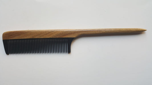 Rat Tail Comb - Sandalwood·Horn