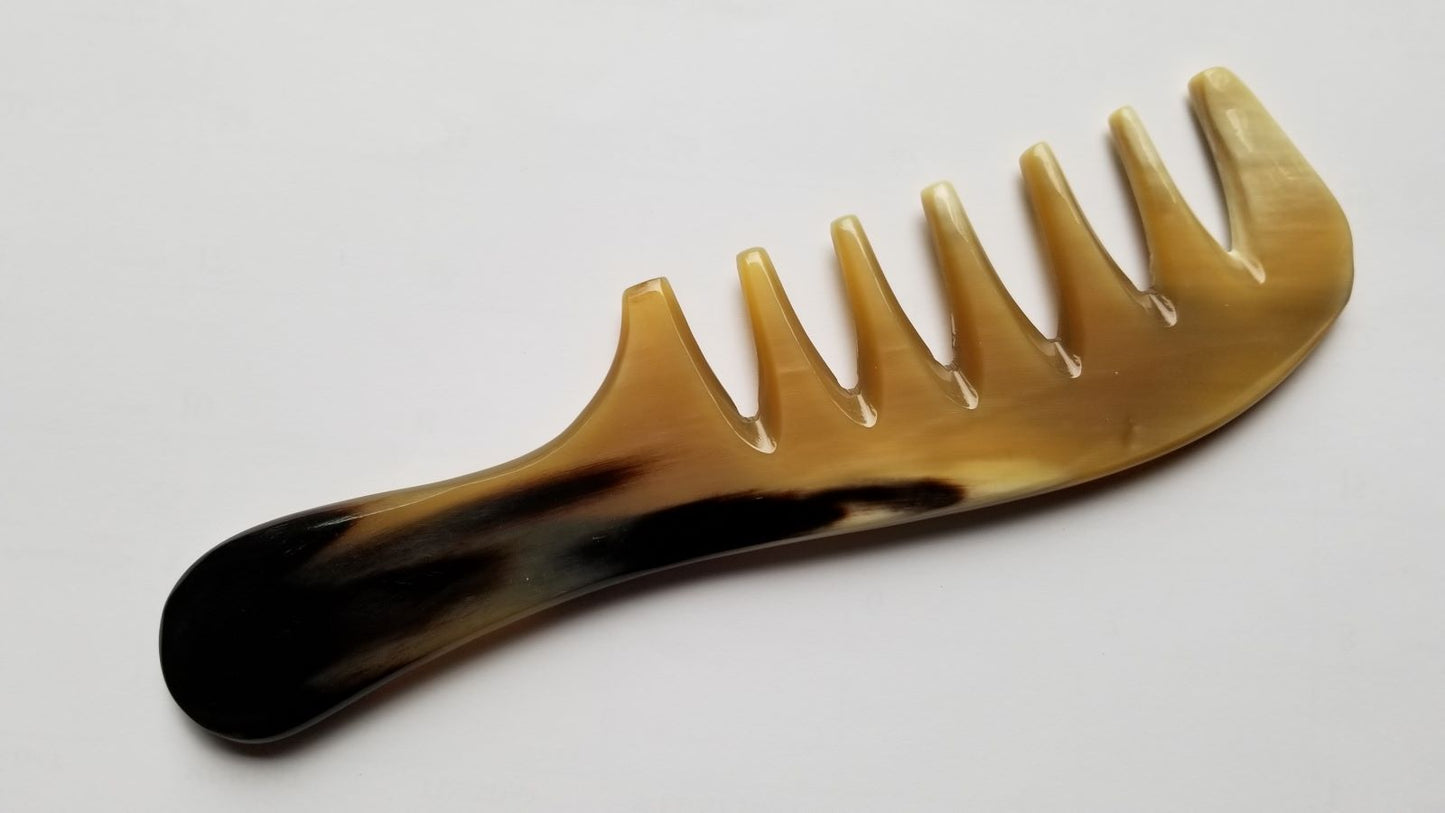 Original Curly Hair Horn Comb