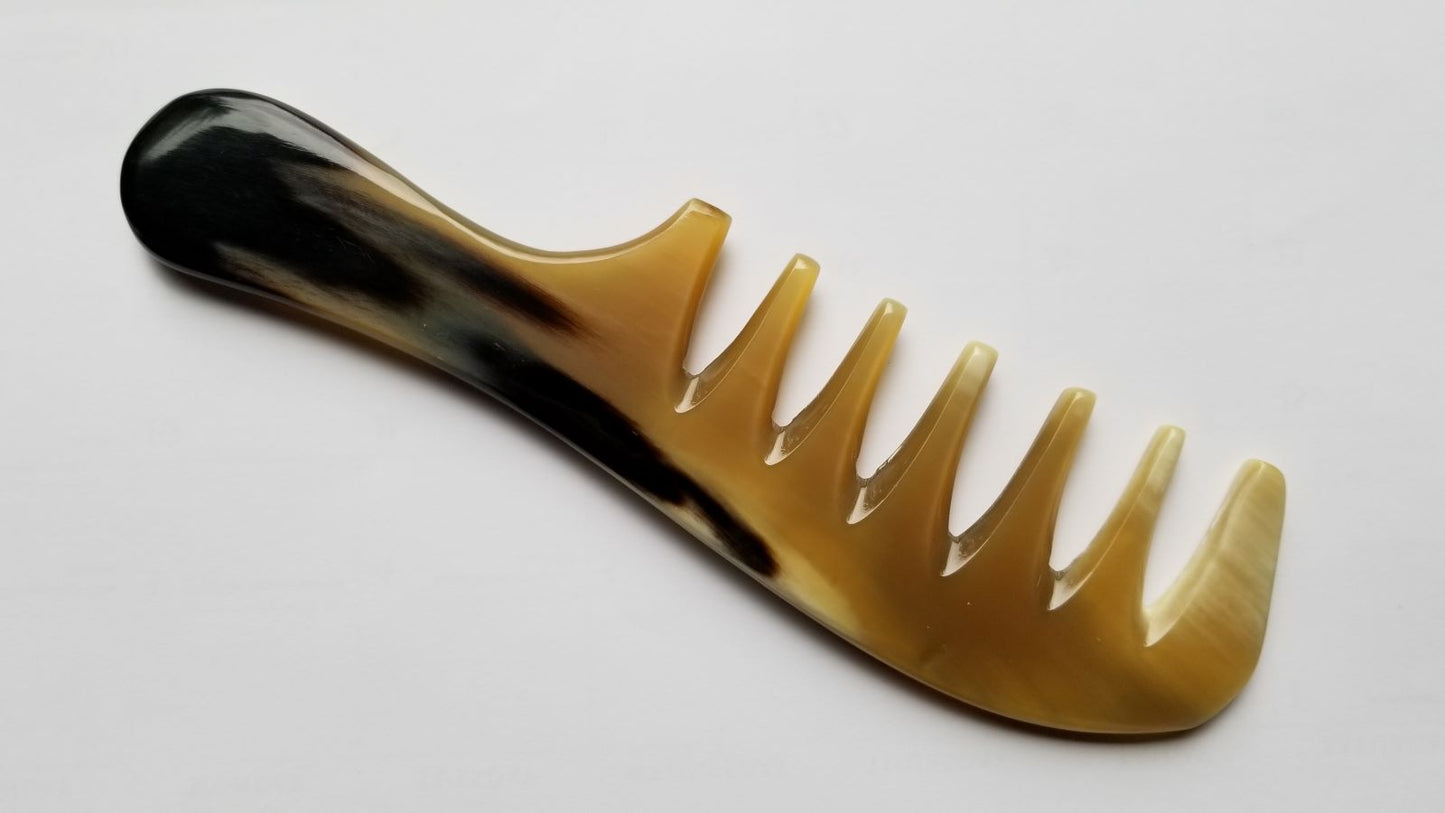 Original Curly Hair Horn Comb