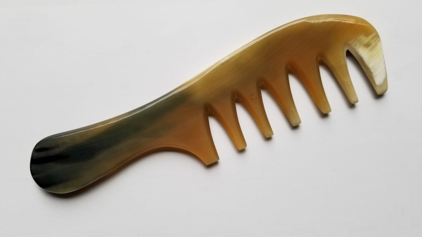 Original Curly Hair Horn Comb