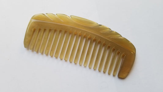 Traveler Yak Horn Comb —  Wide Teeth
