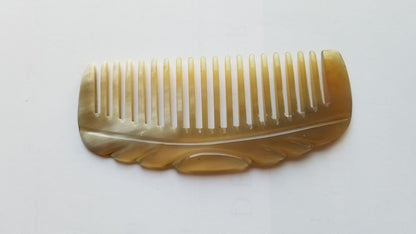 Traveler Yak Horn Comb —  Wide Teeth