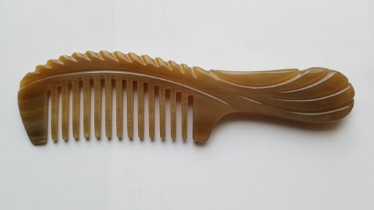 Essential Yak Horn Comb Wide Teeth