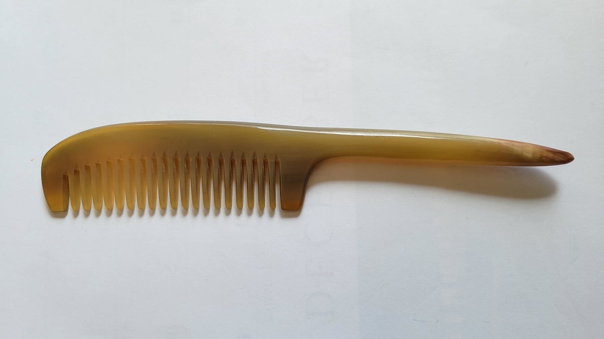 Yak Horn Rat Tail Comb