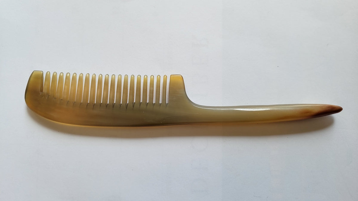 Yak Horn Rat Tail Comb