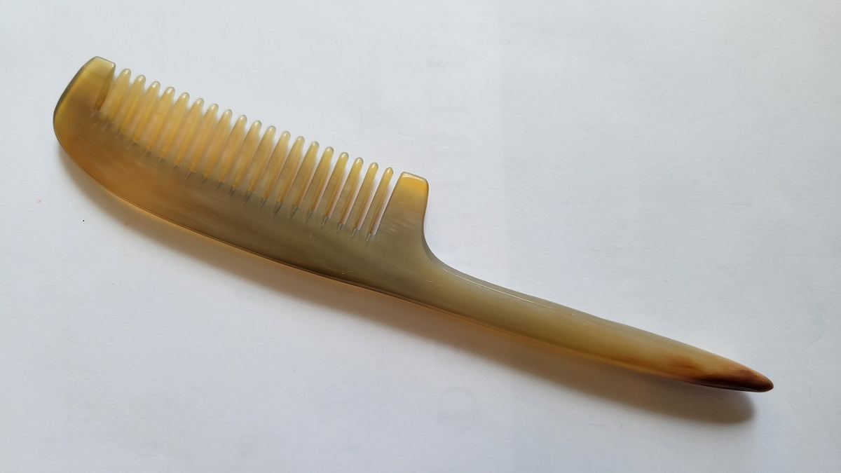 Yak Horn Rat Tail Comb