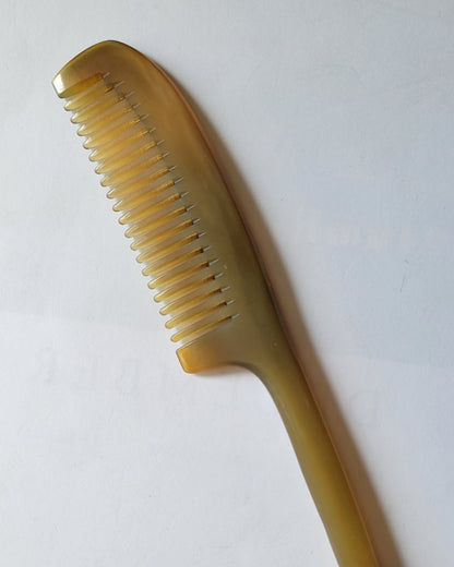 Yak Horn Rat Tail Comb
