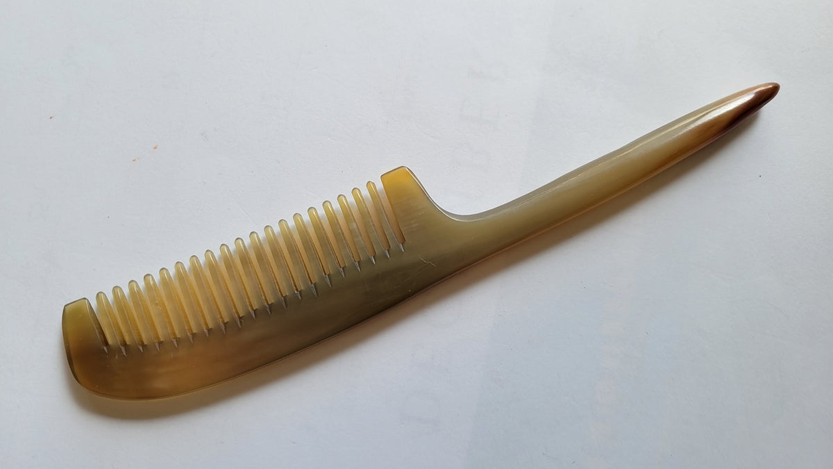 Yak Horn Rat Tail Comb
