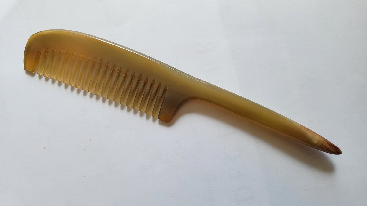 Yak Horn Rat Tail Comb