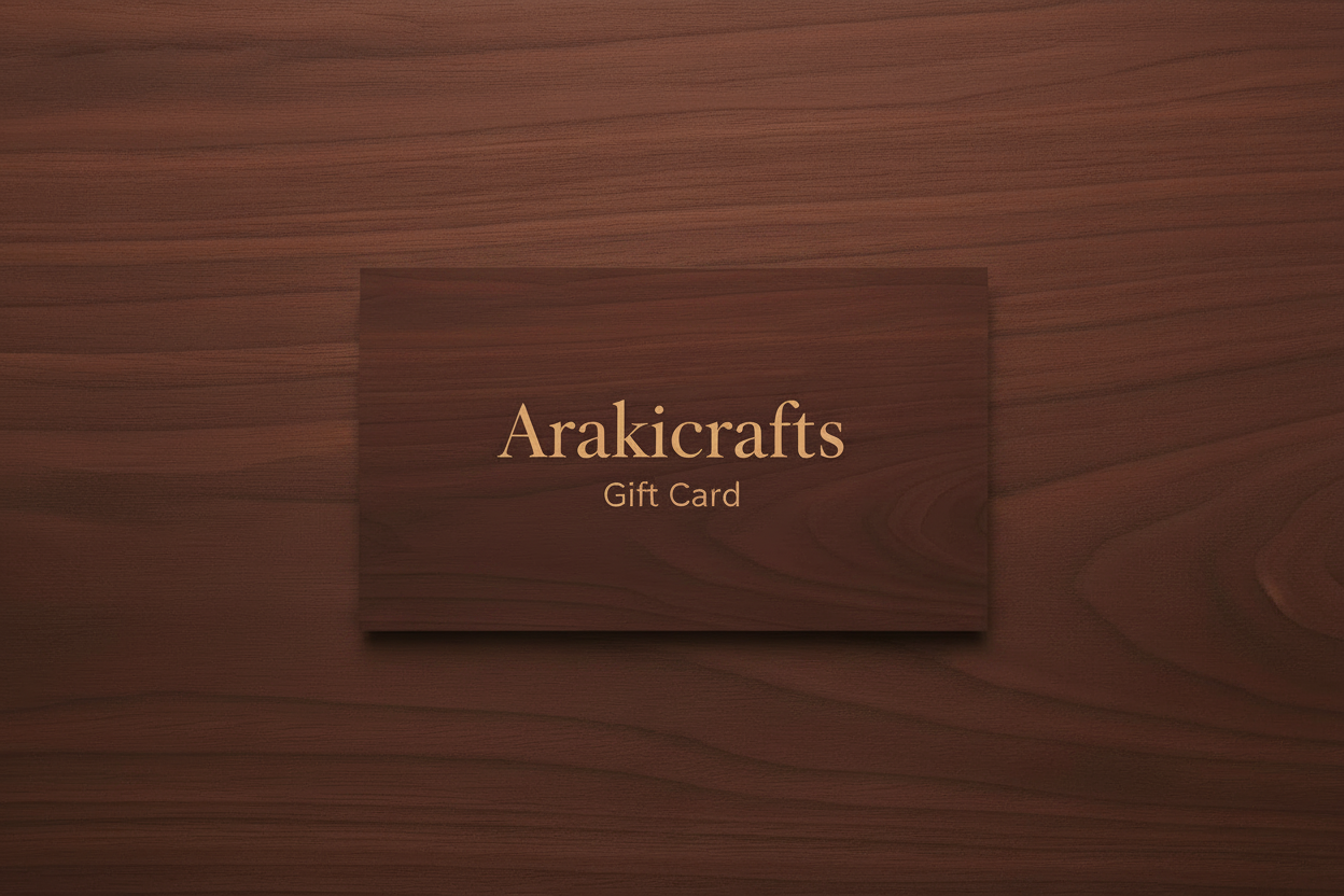 Arakicrafts Gift Card — Redwood