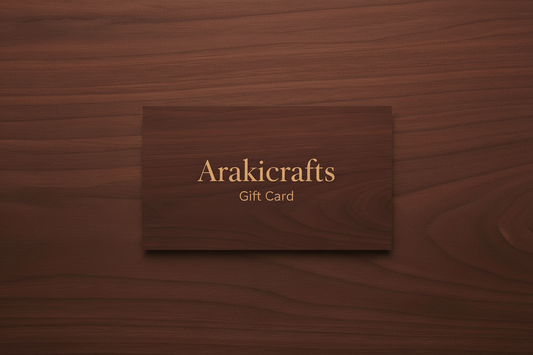 Arakicrafts Gift Card — Redwood
